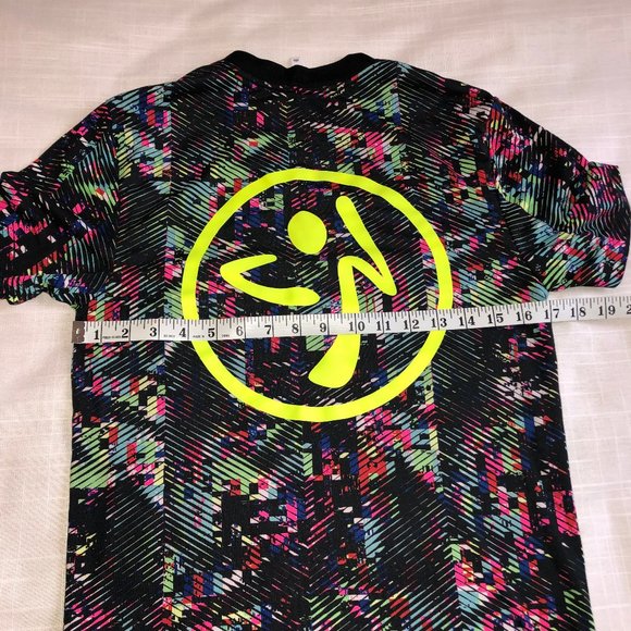 Men's Zumba Fitness T-Shirt, sz small - Picture 6 of 12